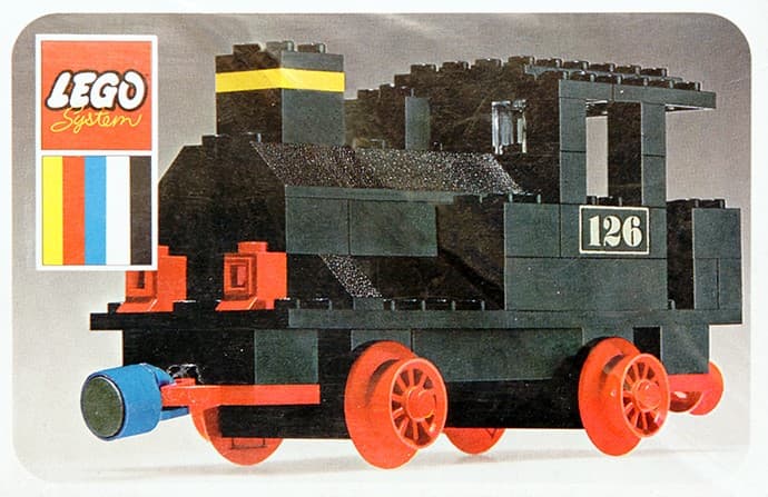 Steam Locomotive (Push) LEGO set (#126-1)