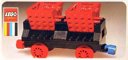 Wagon with Double Tippers LEGO set (#130-1)