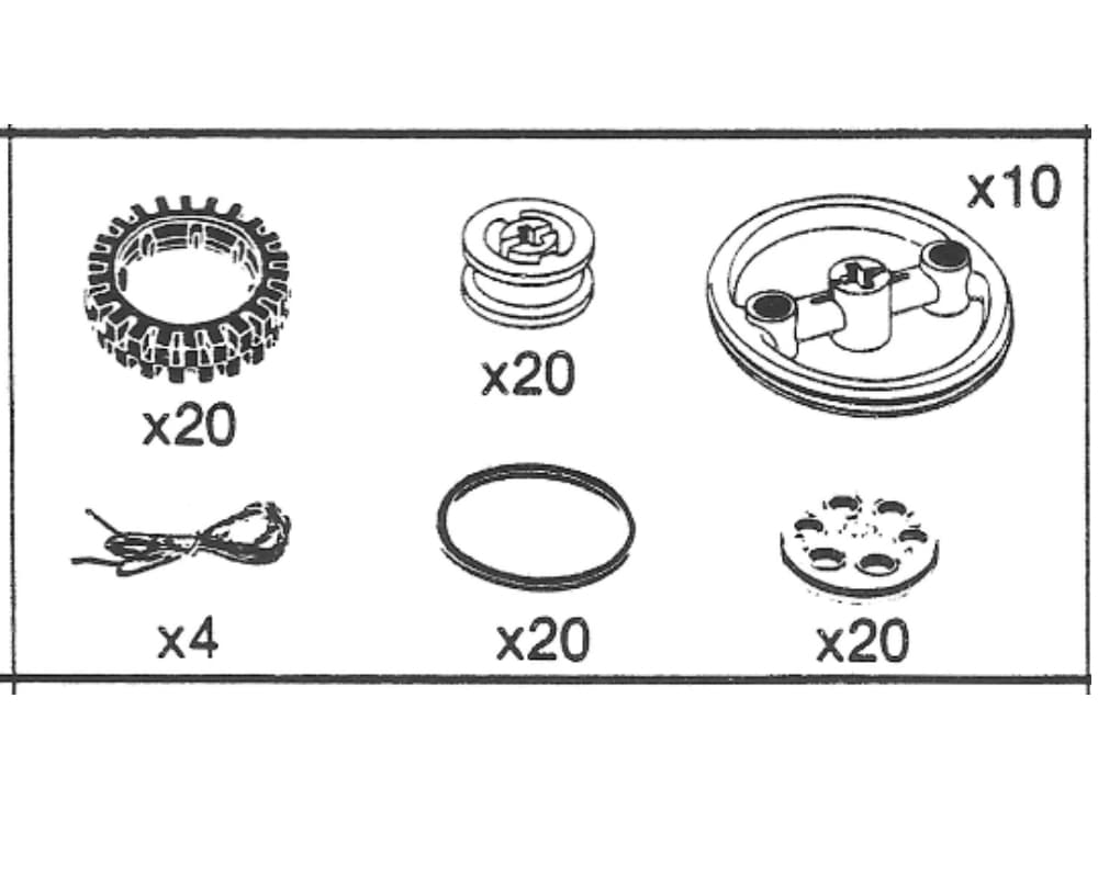 Wheels and Strings LEGO set (#1305-1)