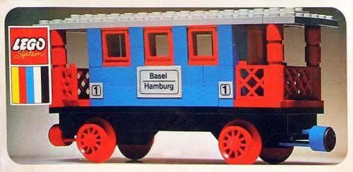 Passenger Coach LEGO set (#131-1)