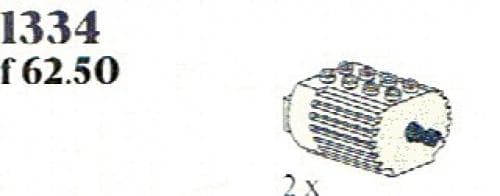 Motors (4.5V) LEGO set (#1334-1, 1985)