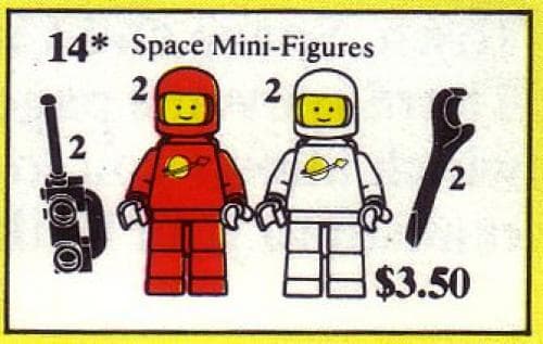 Space Mini Figures LEGO set (#14-1)