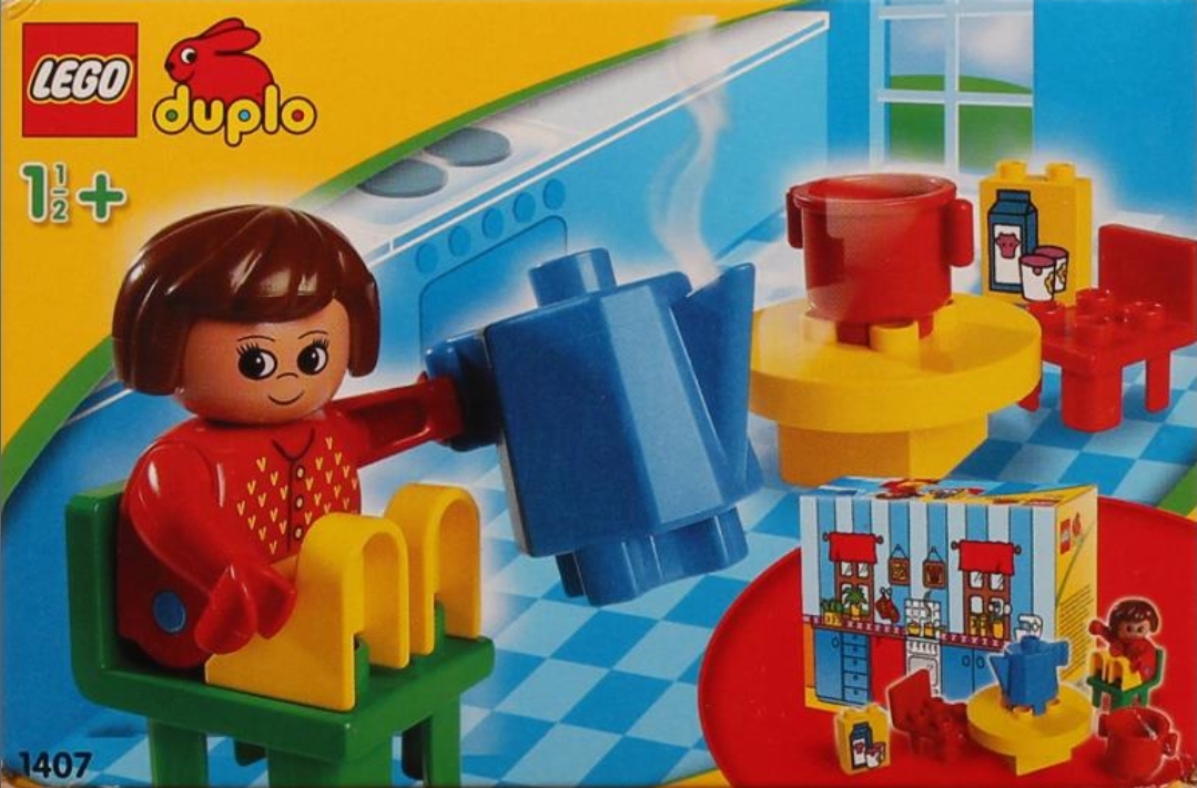 Cooking with Mummy (Mommy) LEGO set (#1407-1)