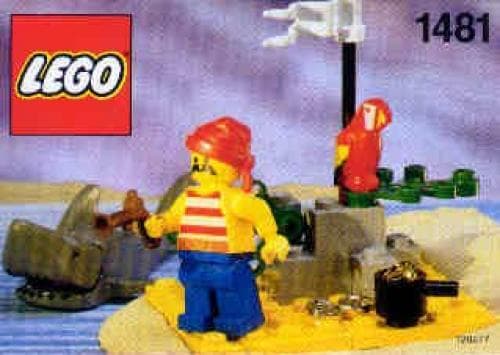 Desert Island LEGO set (#1481-1)