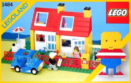 Town Houses LEGO set (#1484-1)