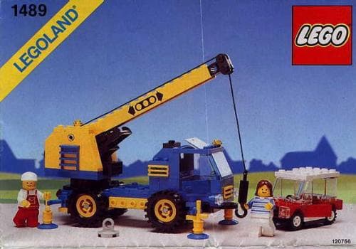 Mobile Car Crane LEGO set (#1489-1)