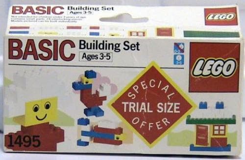 Basic Building Set Trial Size LEGO set (#1495-1)
