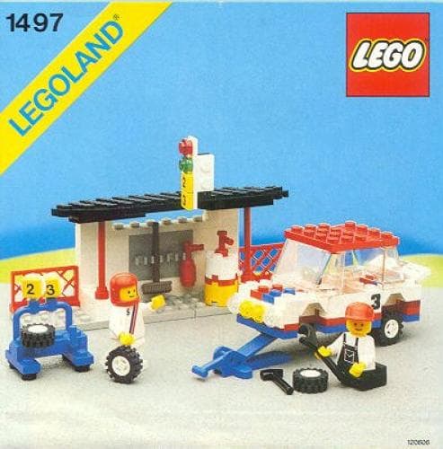 Rally and Pitcrew Team LEGO set (#1497-1)