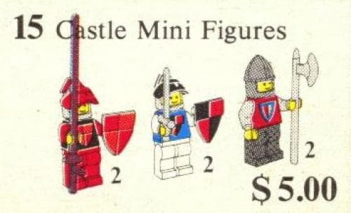 Castle Mini Figures LEGO set (#15-1)