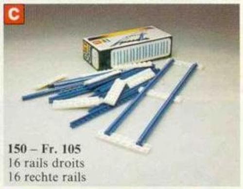 Straight Track LEGO set (#150-1)