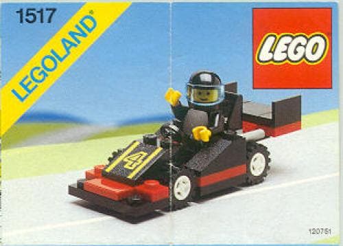Race Car LEGO set (#1517-1, 1989)