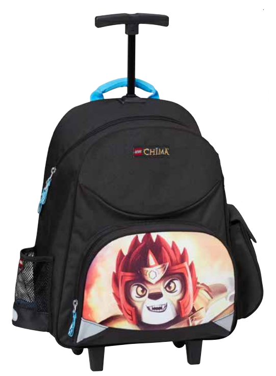 Legends of Chima Fire and Ice Backpack Trolley LEGO Bags, Totes, & Luggage set (#15171-1, 2015)