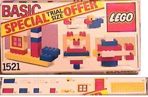 Basic Building Set Trial Size LEGO set (#1521-1)