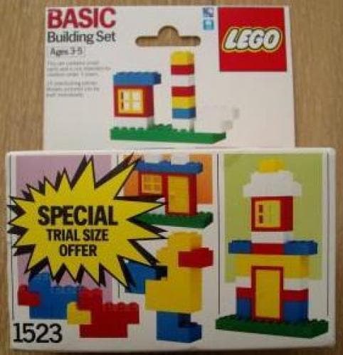 Basic Set Trial Size LEGO set (#1523-1)
