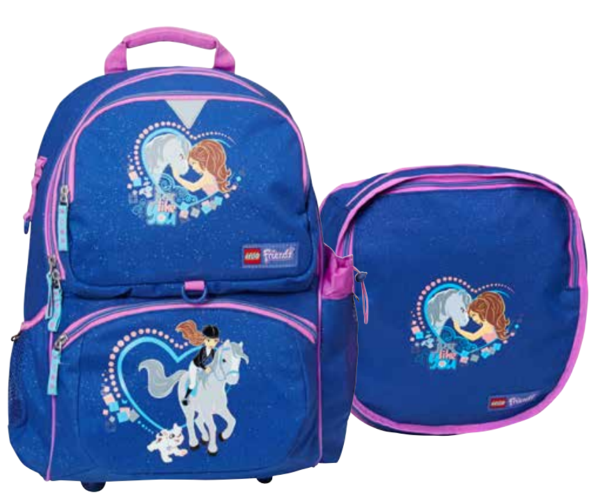 Friends Horse Backpack with Gym Bag LEGO Bags, Totes, & Luggage set (#15284-1, 2015)