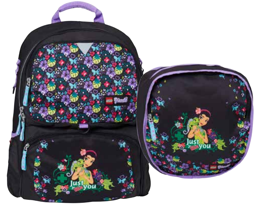 Jungle Friends Backpack with Gym Bag LEGO Bags, Totes, & Luggage set (#15285-1, 2015)