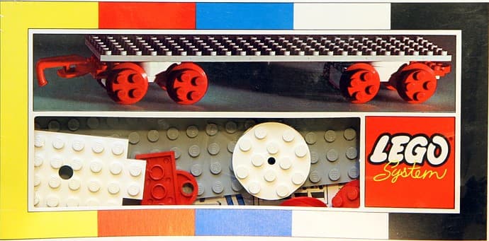 Large Train Wagon LEGO set (#153-1)