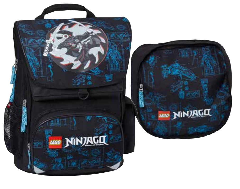Ninjago Rebooted Backpack with Gym Bag LEGO Bags, Totes, & Luggage set (#15366-1, 2015)