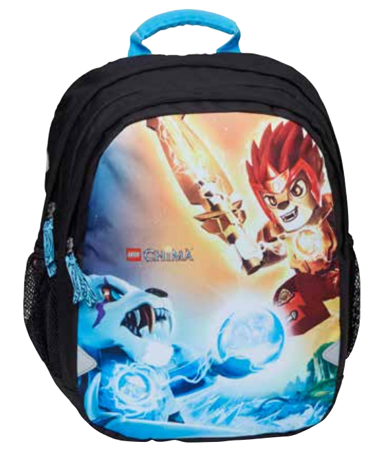 Legends of Chima Fire and Ice Backpack LEGO Bags, Totes, & Luggage set (#15411-1, 2015)