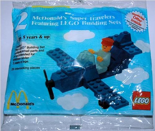 Airplane LEGO set (#1546-1)