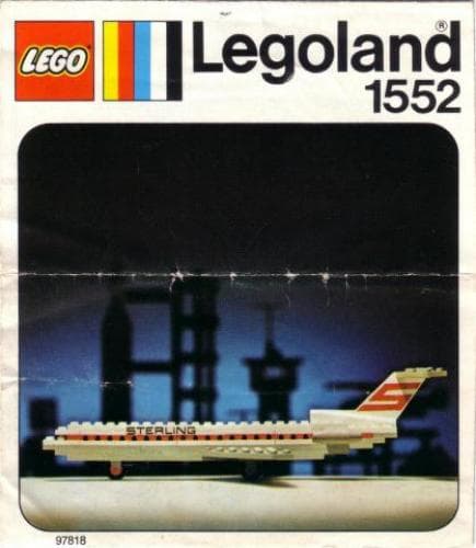 STERLING Boeing 727 LEGO set (#1552-2)