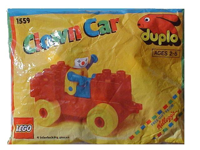 Clown Car LEGO set (#1559-1, 1990)