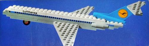 Lufthansa Boeing 727 LEGO set (#1560-2)