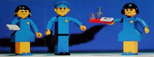 Lufthansa Flight Crew LEGO set (#1561-2)