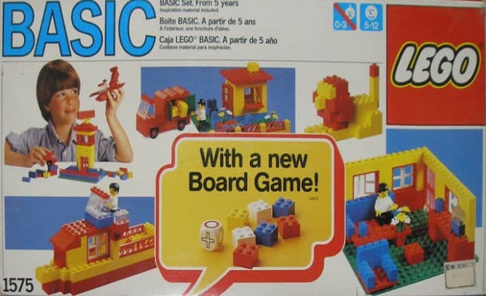 Basic Set with Board Game LEGO set (#1575-2)