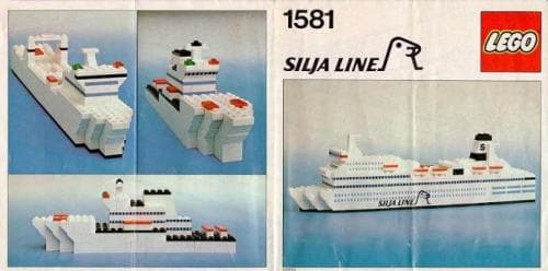 Silja Line Ferry LEGO set (#1581-1)