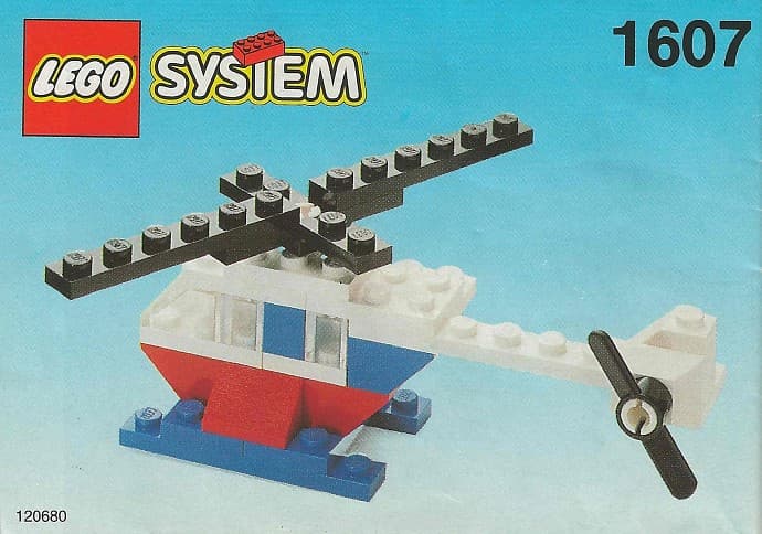 Helicopter LEGO set (#1607-1)