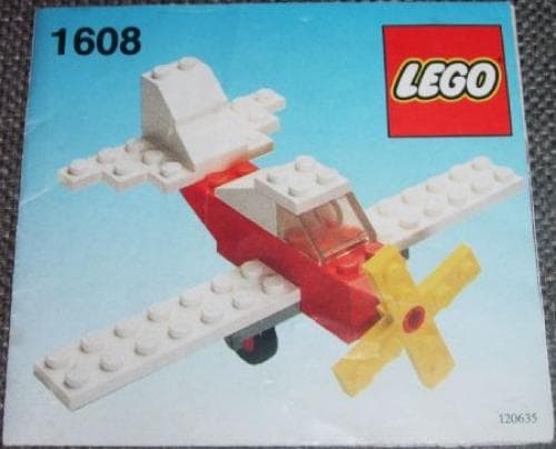 Aeroplane LEGO set (#1608-1)