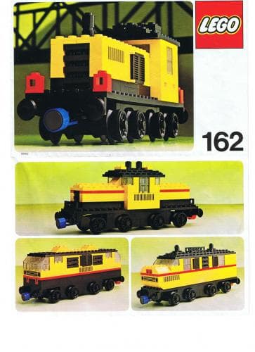 Locomotive without Motor LEGO set (#162-1)