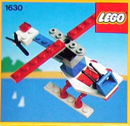 Helicopter LEGO set (#1630-1, 1990)