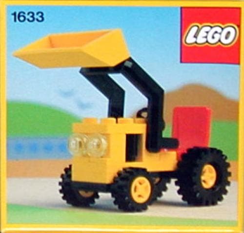 Loader Tractor LEGO set (#1633-1, 1990)