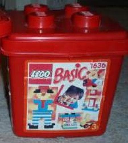 Small Bucket LEGO set (#1636-1)
