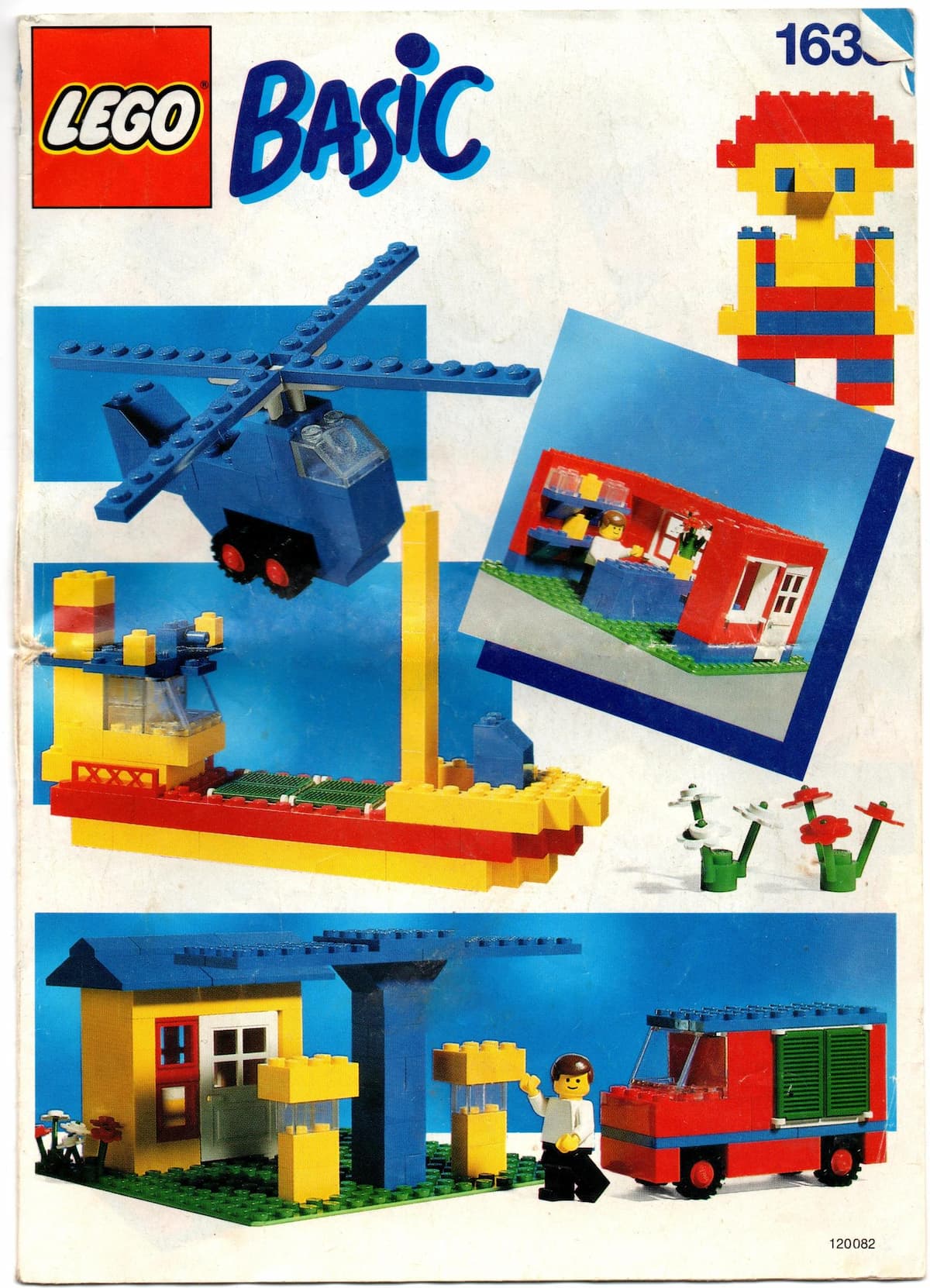 Blue Bucket LEGO set (#1638-1)