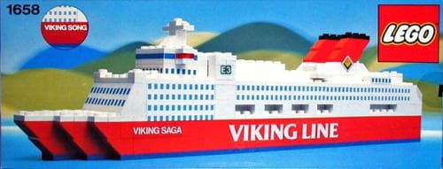 Viking Line Ferry LEGO set (#1658-1)