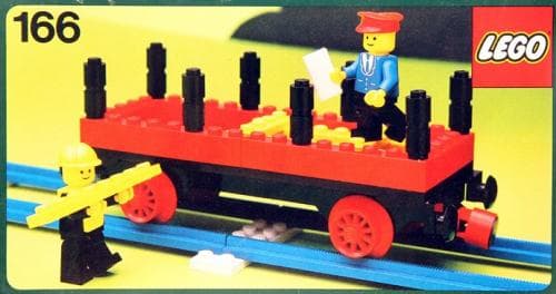 Flat Wagon LEGO set (#166-1)