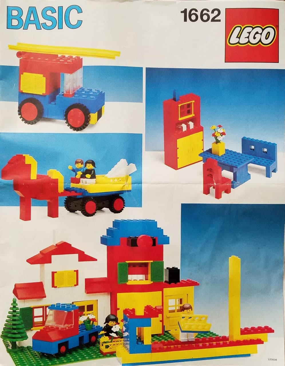 Basic Building Set in Bucket LEGO set (#1662-1)