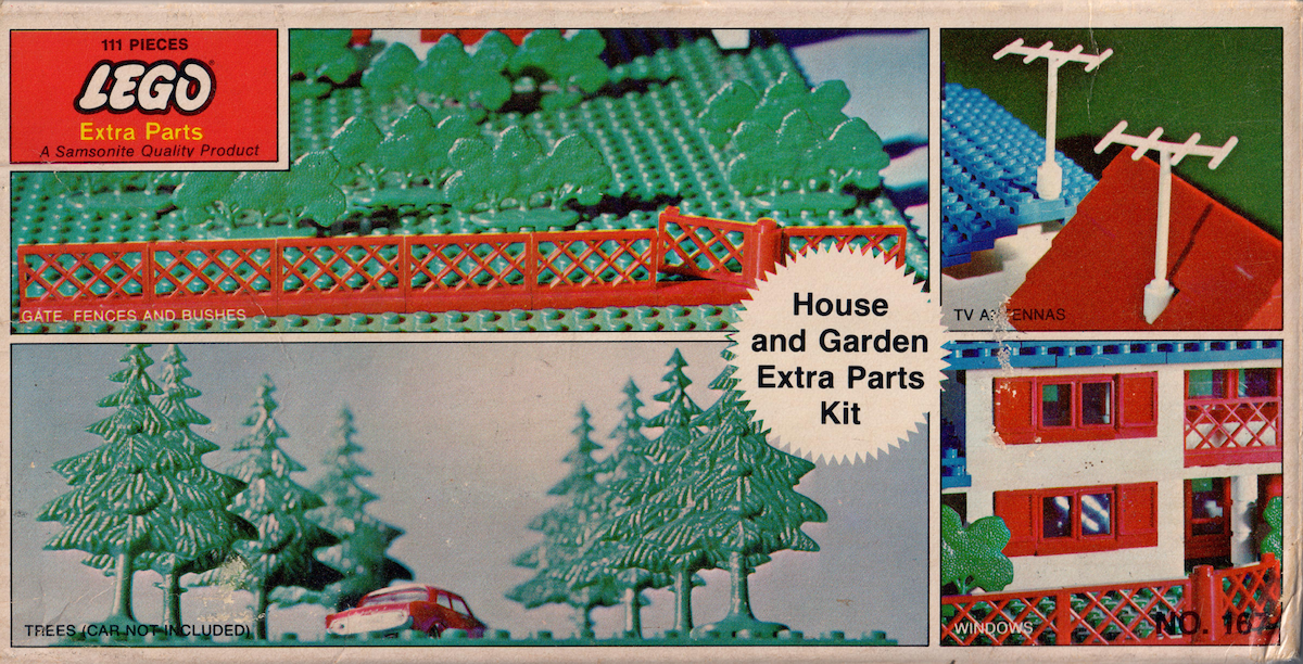 House and Garden Extra Parts Kit LEGO set (#167-2)