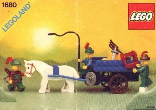 Hay Cart with Smugglers LEGO set (#1680-1)