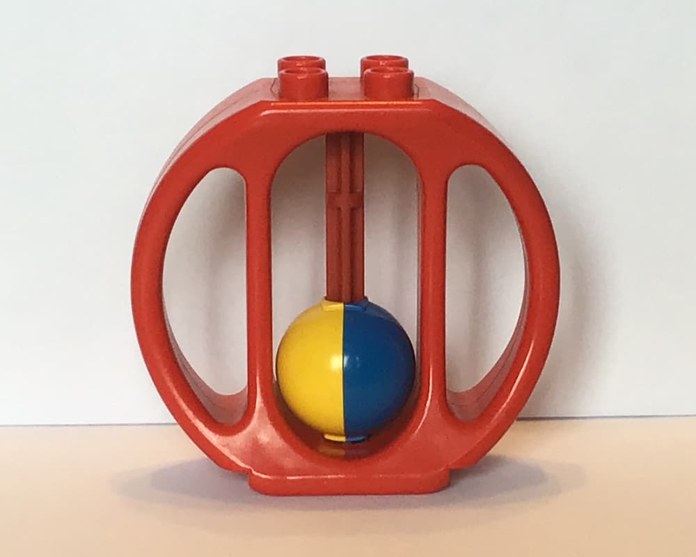 Oval Rattle LEGO set (#1681-1)