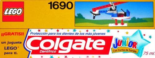 Helicopter LEGO set (#1690-1, 1990)