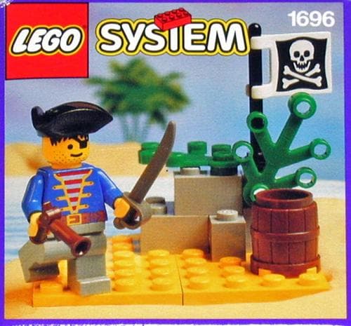 Pirate Lookout LEGO set (#1696-1)