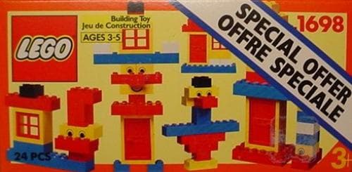 Basic Building Set Trial Size LEGO set (#1698-1)