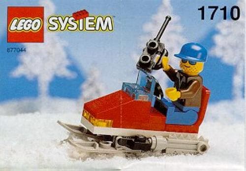 Snowmobile LEGO set (#1710-1, 1994)