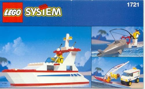 Sandypoint Marina Value Pack LEGO set (#1721-1, 1994)