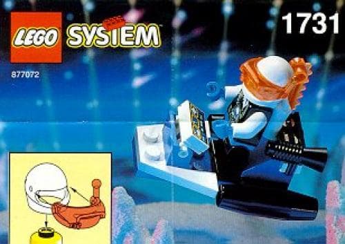 Ice Planet Scooter LEGO set (#1731-1)