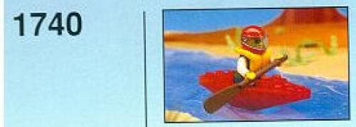 Kayak LEGO set (#1740-1, 1994)